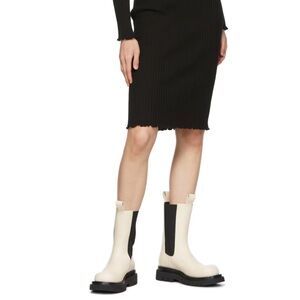 Bottega Veneta Leather Chelsea Boots, Size 39